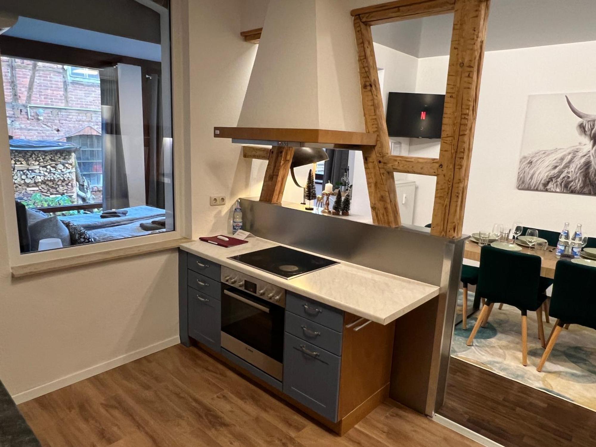 Apartment Humboldt 3 Schlafzimmer,Wifi, Netflix Parken, Terrasse, Klimatisiert, Naehe Zentrum 예나 외부 사진