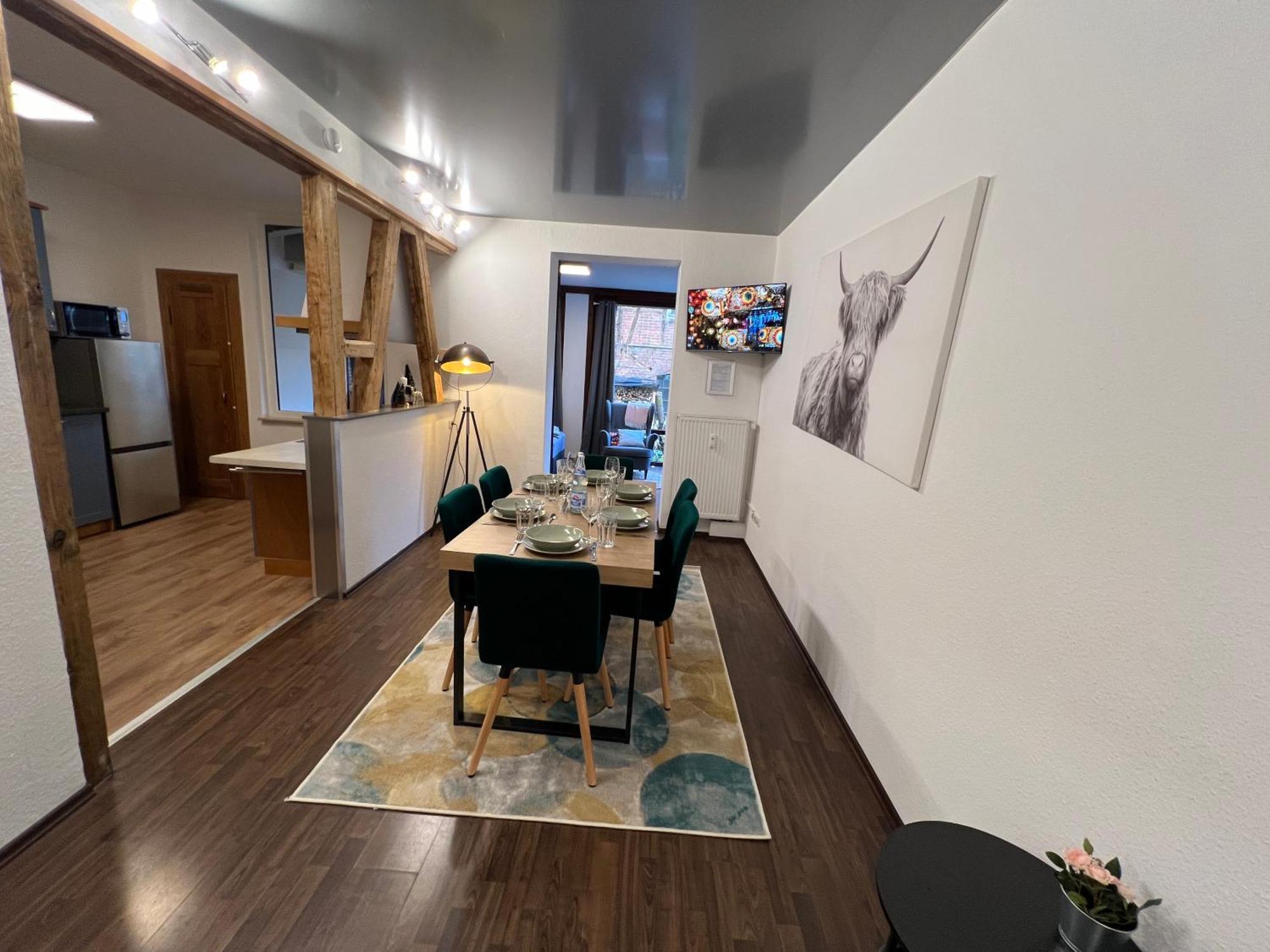Apartment Humboldt 3 Schlafzimmer,Wifi, Netflix Parken, Terrasse, Klimatisiert, Naehe Zentrum 예나 외부 사진