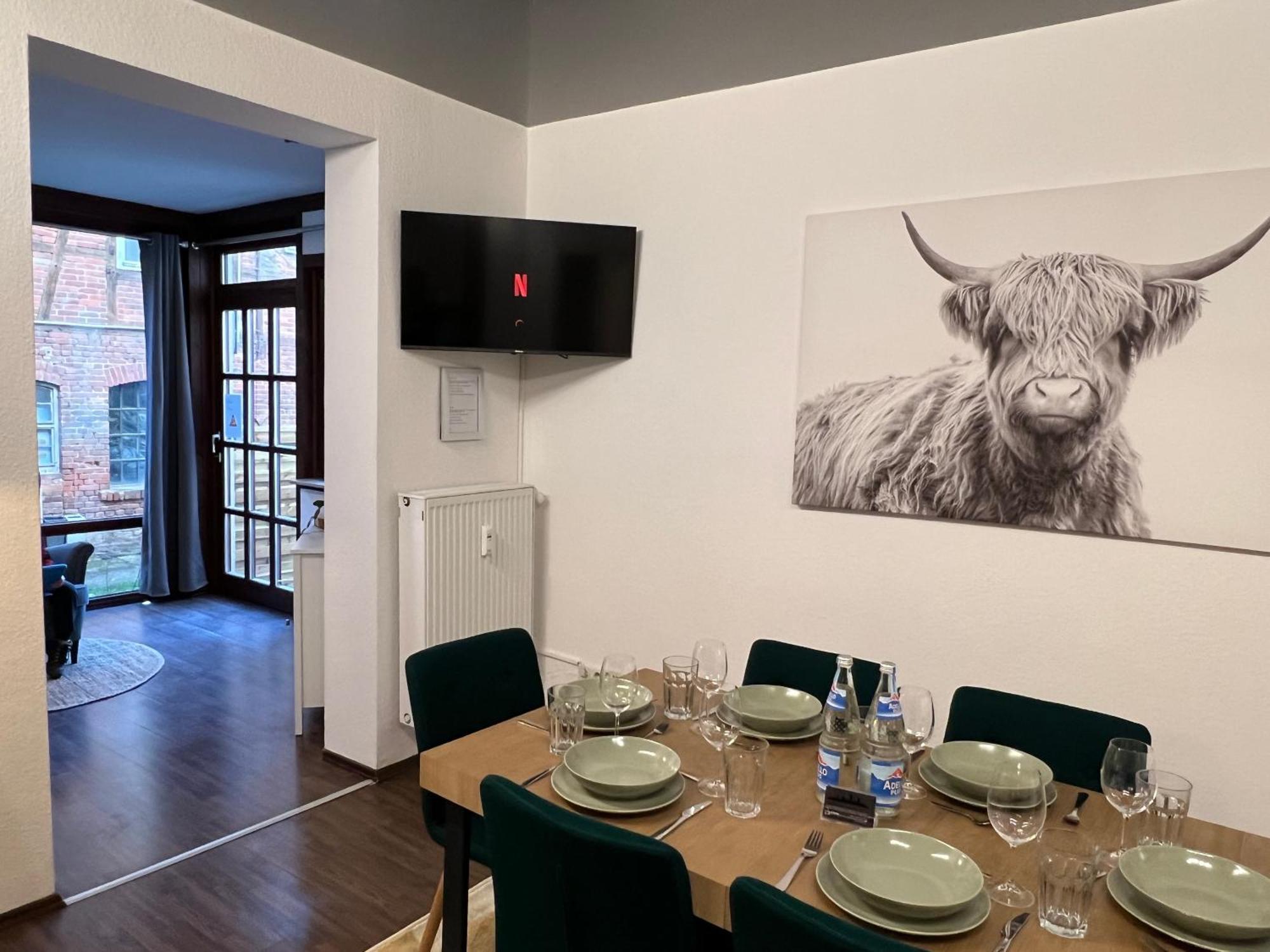 Apartment Humboldt 3 Schlafzimmer,Wifi, Netflix Parken, Terrasse, Klimatisiert, Naehe Zentrum 예나 외부 사진