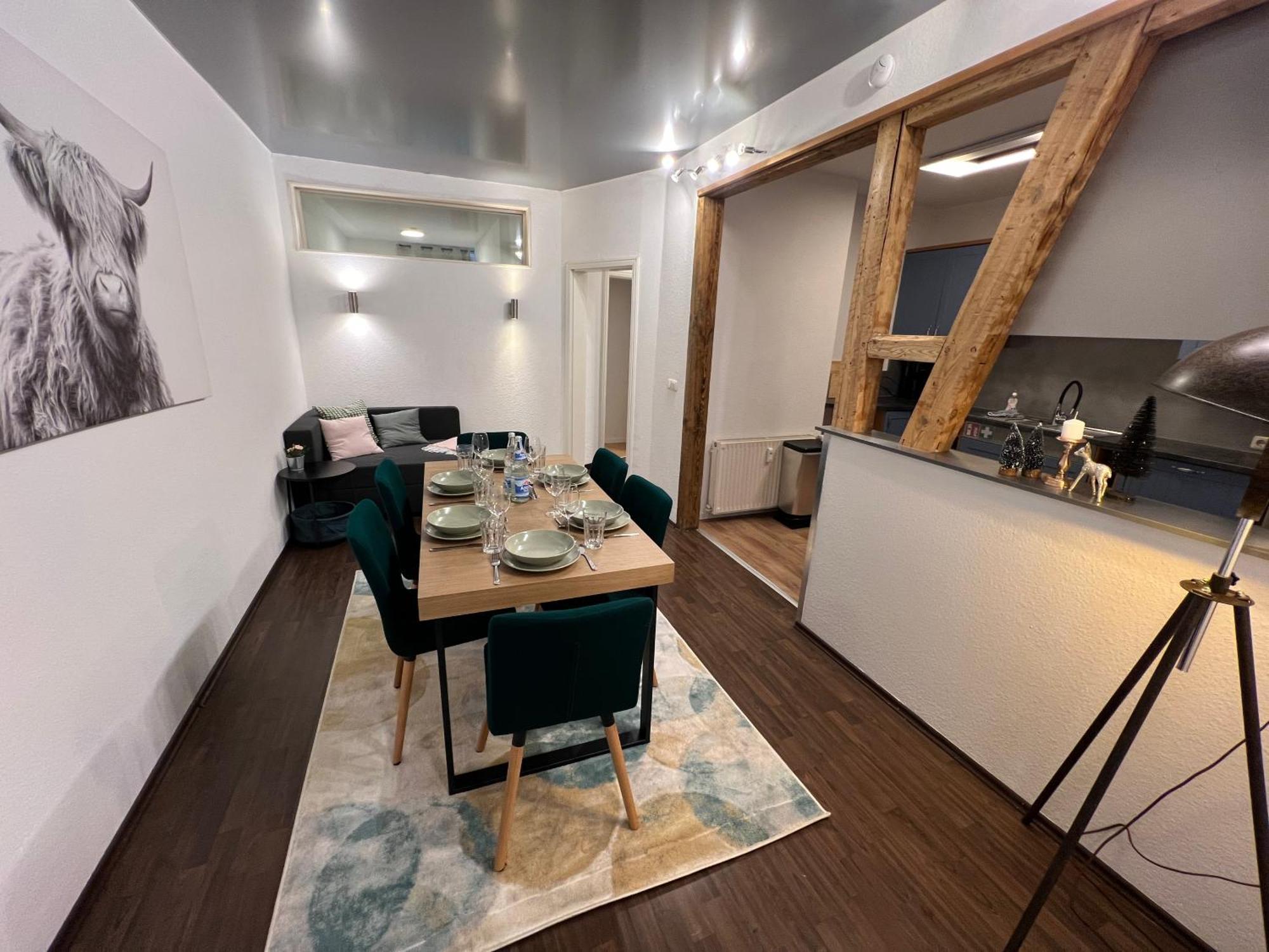 Apartment Humboldt 3 Schlafzimmer,Wifi, Netflix Parken, Terrasse, Klimatisiert, Naehe Zentrum 예나 외부 사진